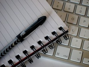 Pen paper, computer