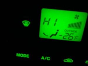 Image of temperature gauge