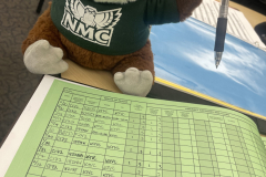 Swoop-completing-the-logbook-after-the-flight