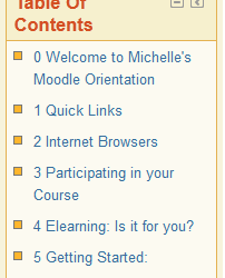 Course Menu Block Updated