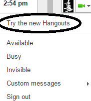 Google Hangouts is here!