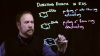 Lightboard Teaching Technology: Request for Participants Instructor writing on a lightboard.