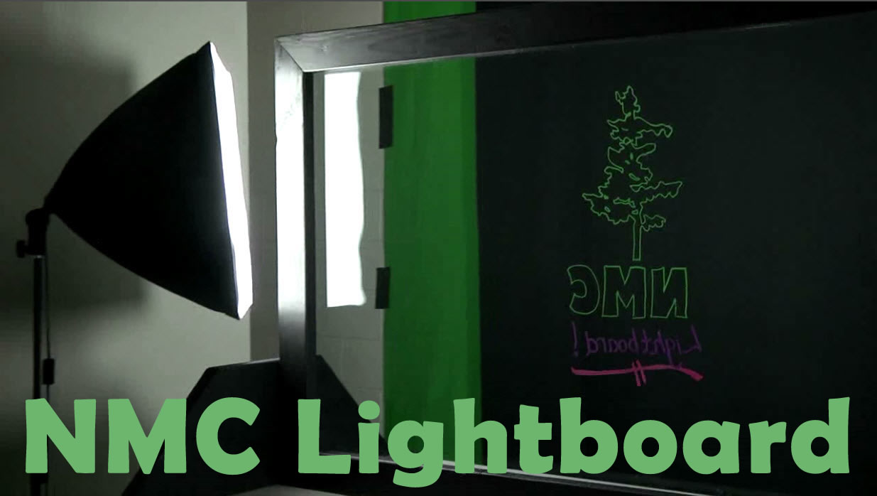 The NMC Lightboard is here!