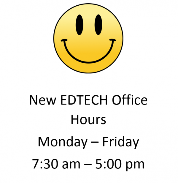 Educational Media Technologies: New Office Hours! | NMC's Center for