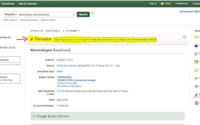 Adding Library Database Articles in Moodle: