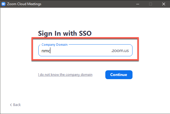 sso zoom sign in