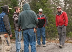 Robb Houston with Students