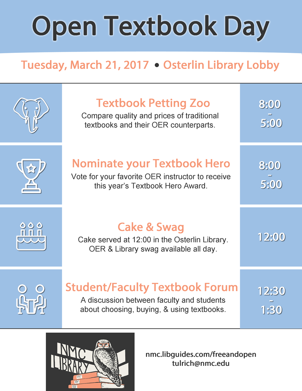 Open Textbook Day Poster