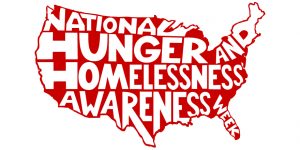 National Hunger and Homelessness Awareness Week