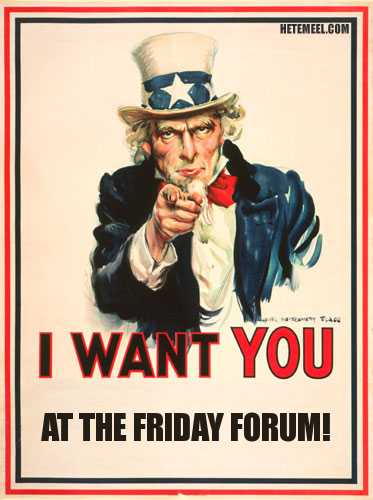 October 6th Friday Forum