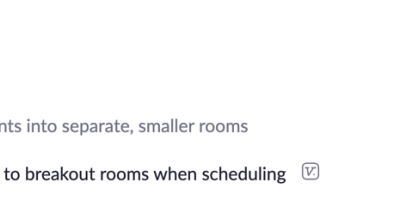 Zoom Breakout Rooms for Office Hours or Study Sessions