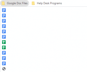 Folder in Bookmarks Bar