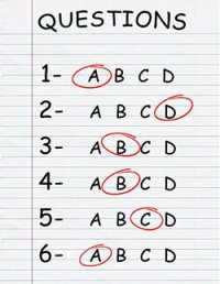 Using Multiple Choice Exams to Test Critical Thinking