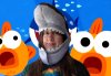 Making it FUN – keeping students engaged in uncertain times Cathy in a Shark Costume