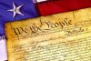 Constitution Day Trivia We the People image of the constitution.