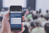 Interactive Lectures – Friday Connect Poll Every Where screen shot in a classroom