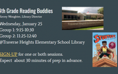 Volunteers Needed for Traverse Heights Reading Buddies Service Project