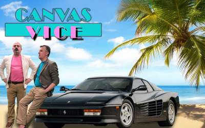 Canvas Vice: Can you feel it coming in the air tonight? The Heat is On!