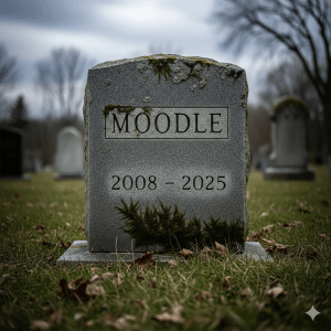 Moodle Gravestone