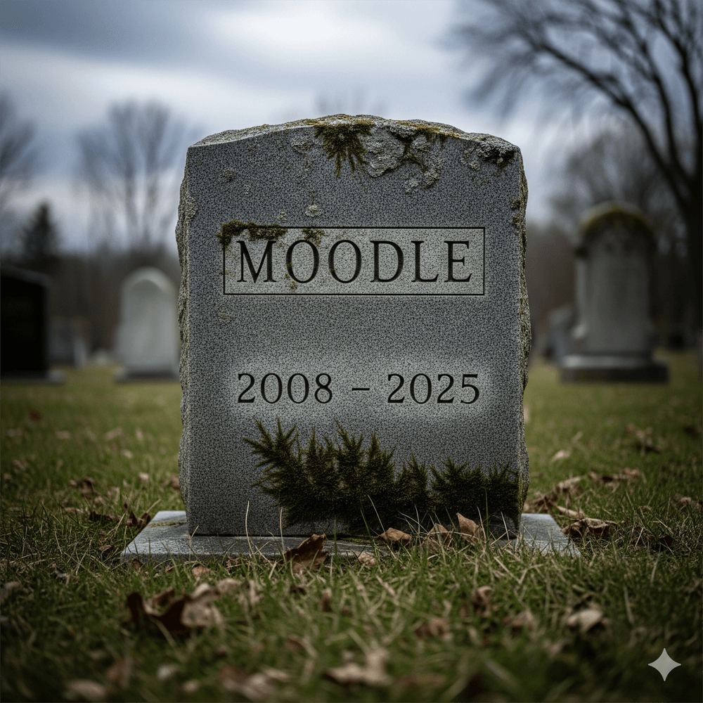Moodle Gravestone