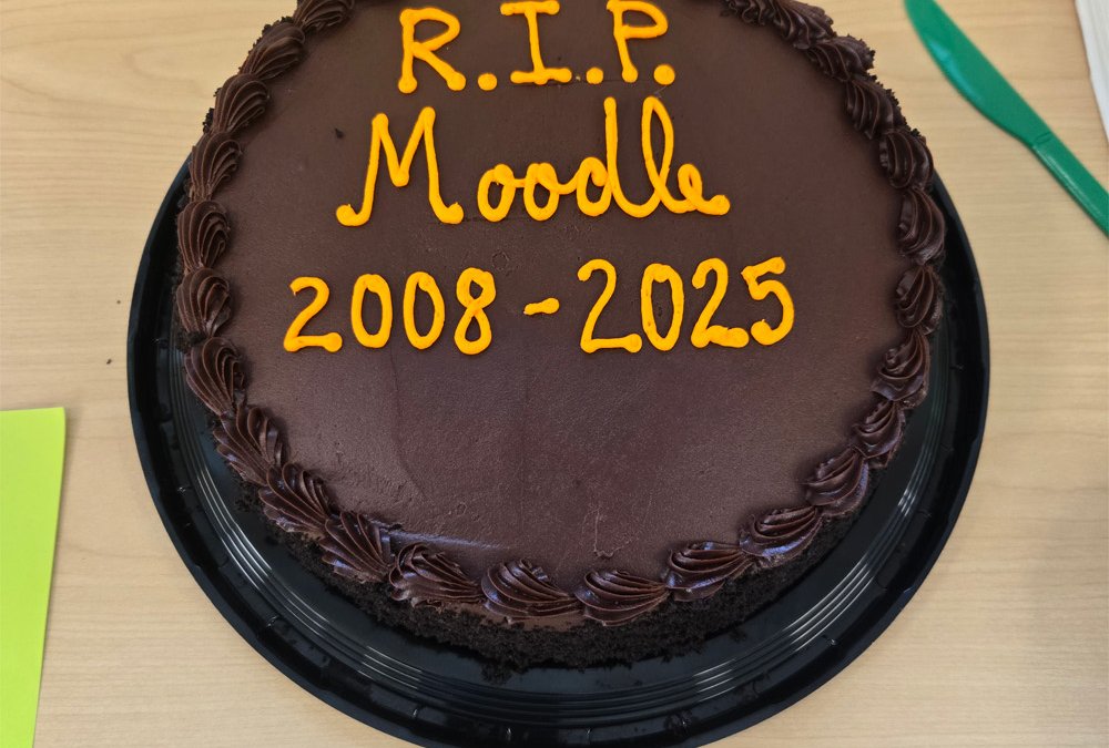 A Farewell to Moodle
