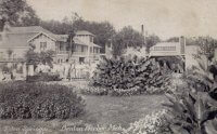 Image of House of David and Eden Springs Amusement park in 1910.