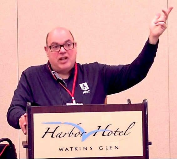 NMC Faculty Mark Howell Presents at Prestigious Racing History Symposium