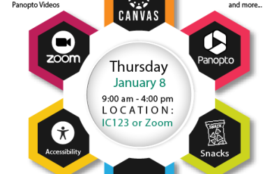 Join Ed Tech for Canvas Day Camp, Thursday January 8!
