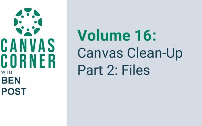 Canvas Corner Volume 16 (Season 2): Canvas Clean-Up Part 2: Files