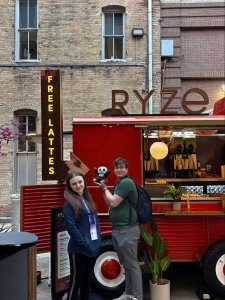 Swoop at the Ryze Coffee Stand