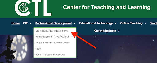 New PD request form open for business