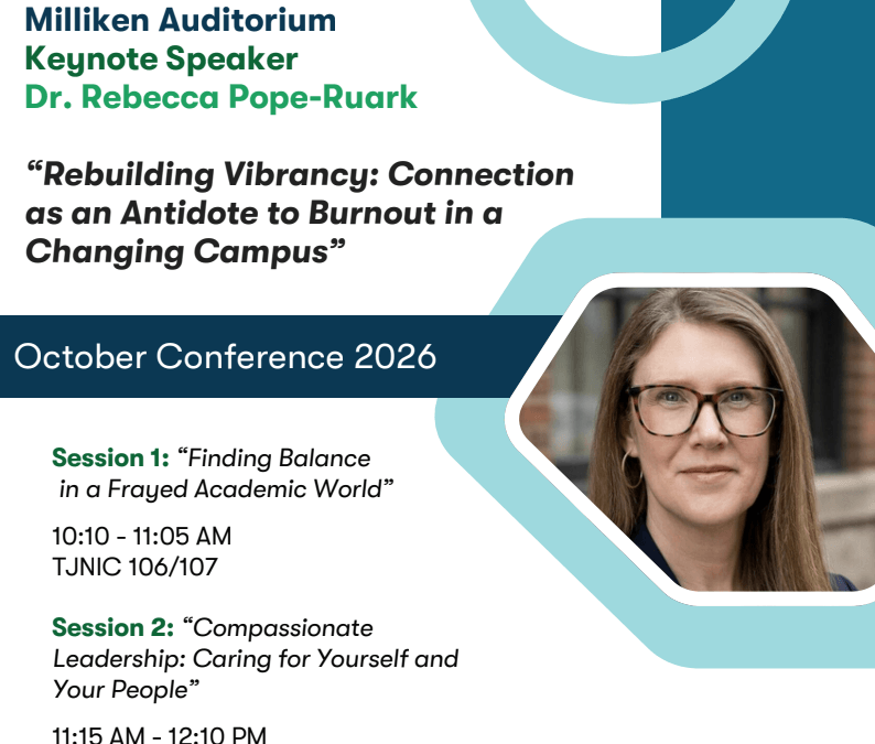 October Conference Preview