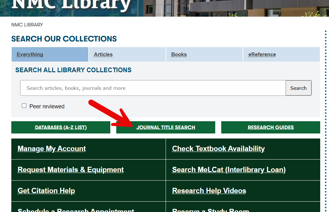 Beat the Paywall with NMC Library